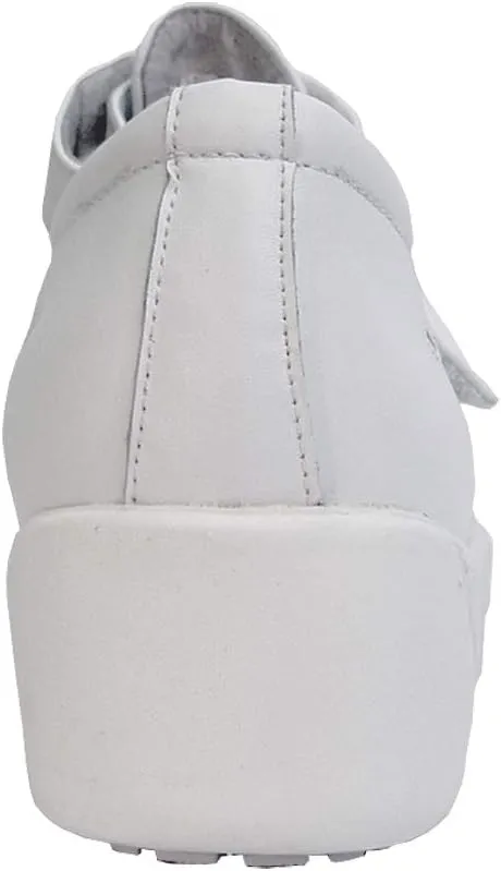 24 Hour Comfort Fiona Women's Wide Width Hook and Loop Leather Loafers