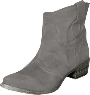 Ankle Boots for Women, Women Lace Up Slip-On Loafers Pointed Low Toe Chunky Block Heel Casual Cutout Office Booties