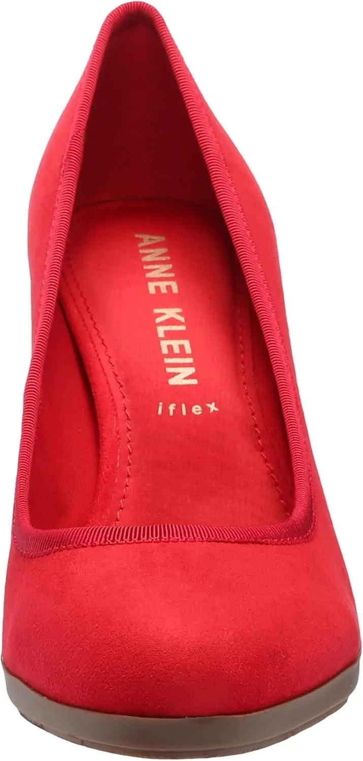 Anne Klein Womens Castana Flex Fit Block Heels