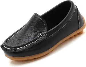 Baby Infant Girls Loafer Flat Slip-On Comfort Dress Shoes Toddler Kids Boys Suede Leather Church 𝐎xford Shoes