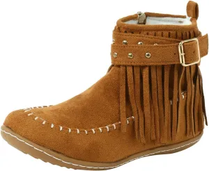 Boots for Women, Ladies Leather Lace Up Wedge Low Heels Non Slip Ankle Boots With Side Zip Winter Fall Short Walking Boots