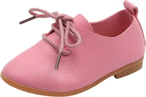 Boys British Style Lce Up Saddle Shoes Toddler Kids Casual School Uniform Formal Casual Oxfords Flat for Wedding