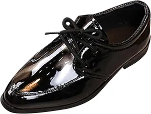 Boys Lace-up Formal Dress Shoes Wedding Footwear School niform Shoes Comfort Loafer Flat xford Dress Shoes