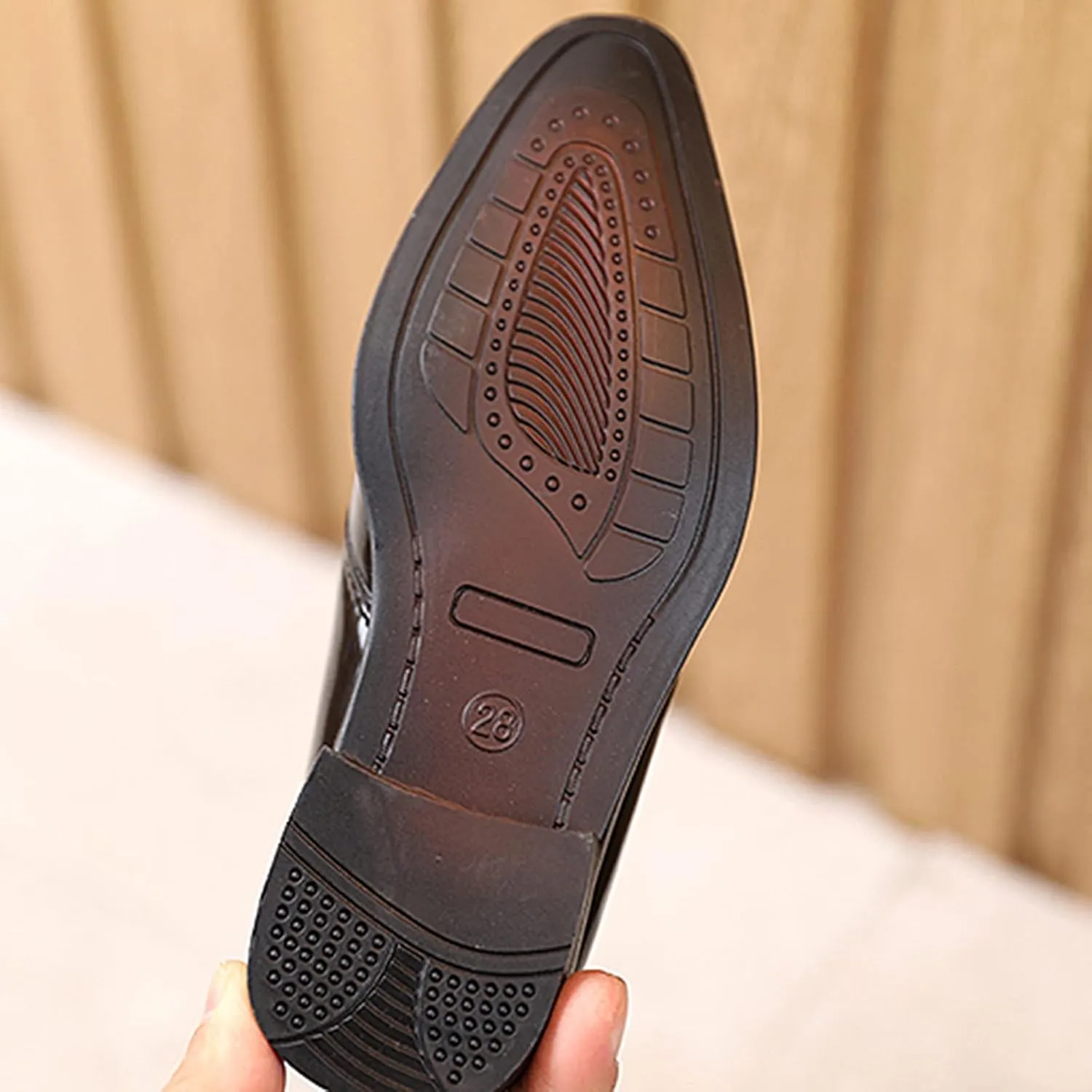 Boys Lace-up Formal Dress Shoes Wedding Footwear School niform Shoes Comfort Loafer Flat xford Dress Shoes