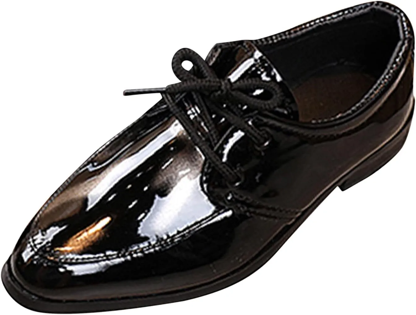 Boys Lace-up Formal Dress Shoes Wedding Footwear School niform Shoes Comfort Loafer Flat xford Dress Shoes