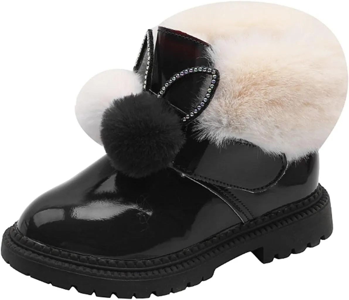 Boys Winter Boots Boots for Girls Kids Little Big Girls Boots Lace-Up/Zipper Outdoor Ankle Shoes Ankle Boots Toddler Winter boots