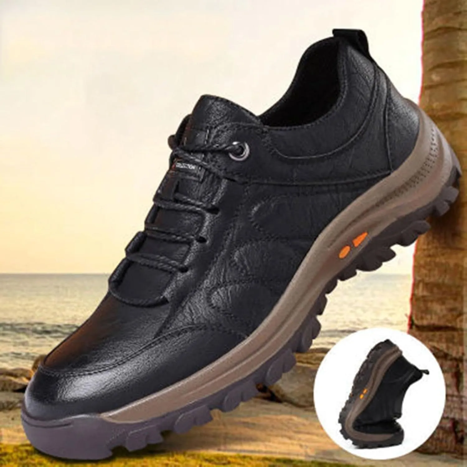 Breathable Walking Shoes for Men Recovery Air Athletic Running Tennis Shoe Memory Foam Versatile Shoes for Men