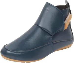 Cathalem Booties for Women 2024,Arch Support Booties Side Zip-up Vintage Leather Damping Shoes Flat Heel Booties