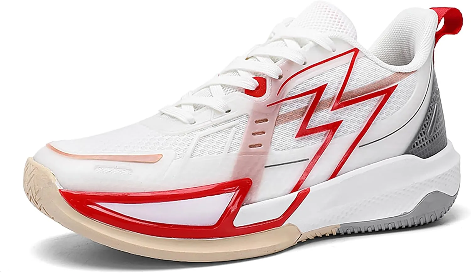 CJSPORX Men Women Basketball Shoes Breathable Non Slip Outdoor Fashion Sneakers