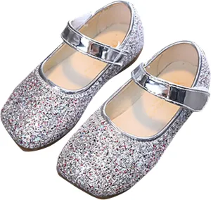 Dress Shoes for Toddler Girls Elegant Leather School Mary Jane Shoes Girls Soft Sole Non Slip Flat Loafers