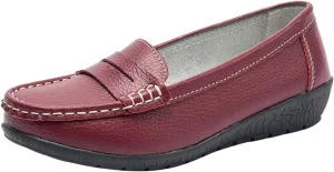 Flats for Womens Comfortable Square Toe Slip on Business Office Work Dress Shoes Ballet Flats with Buckle Strap