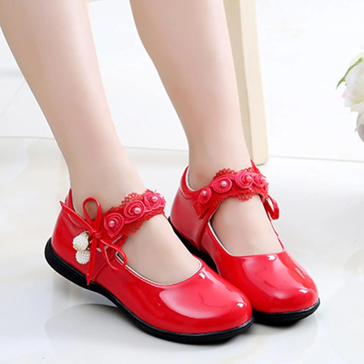 Girl Shoes Small Leather Shoes Single Shoes Children Dance Shoes Girls Performance Shoes newborn spring outfit girl