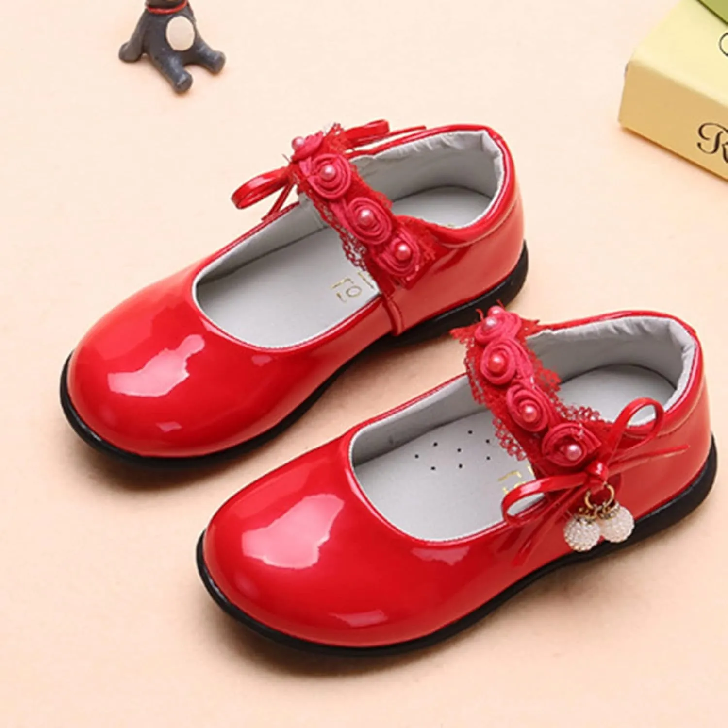 Girl Shoes Small Leather Shoes Single Shoes Children Dance Shoes Girls Performance Shoes newborn spring outfit girl