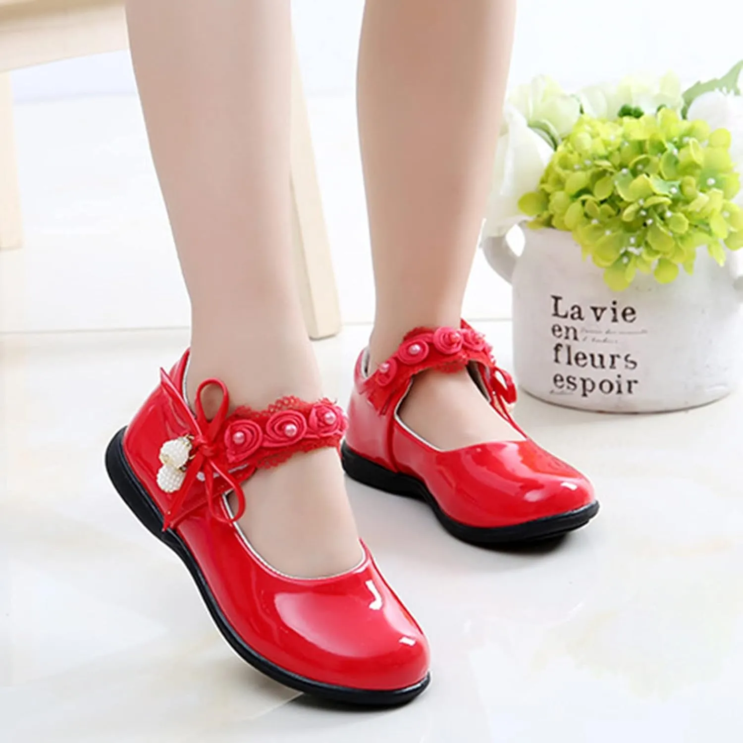 Girl Shoes Small Leather Shoes Single Shoes Children Dance Shoes Girls Performance Shoes newborn spring outfit girl