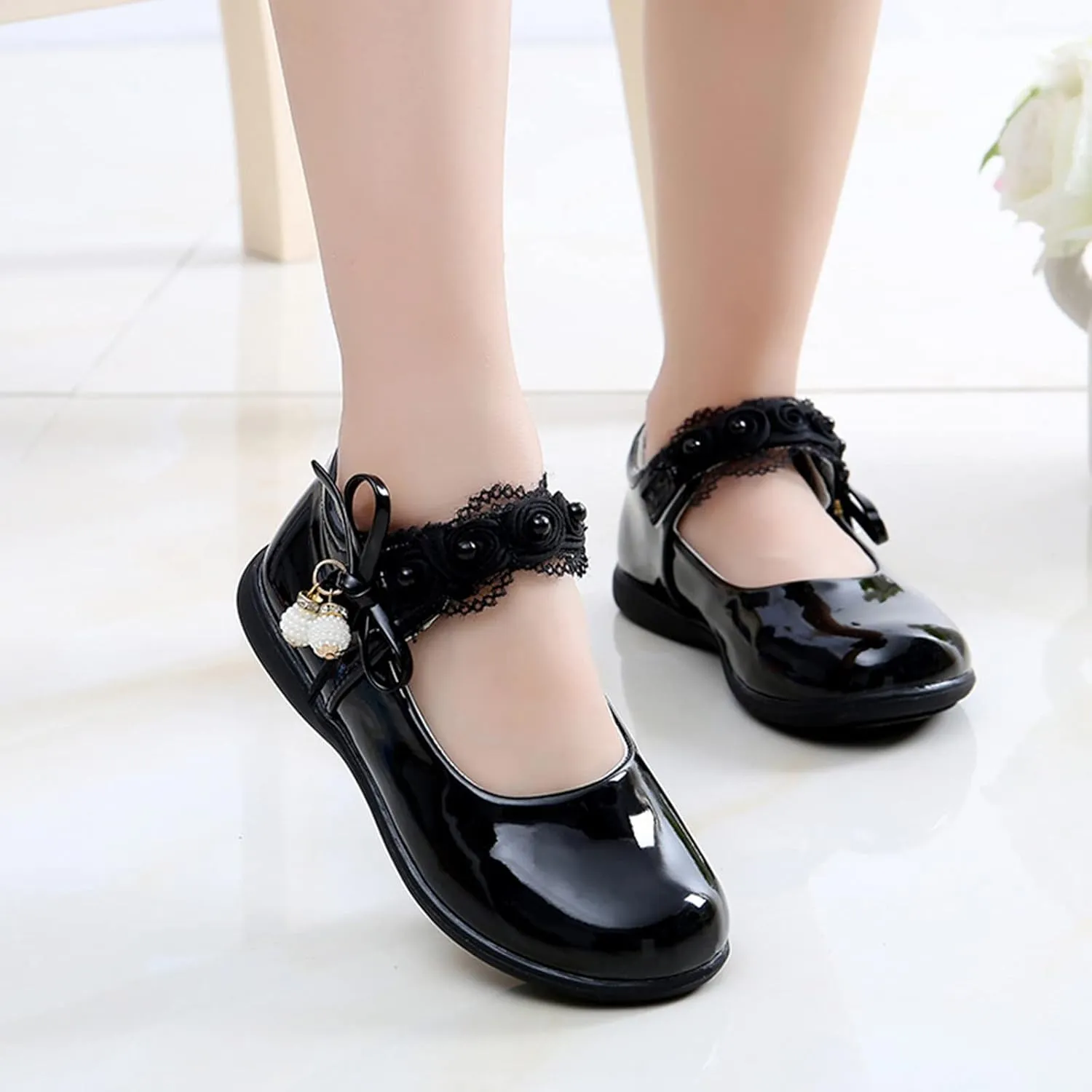 Girl Shoes Small Leather Shoes Single Shoes Children Dance Shoes Girls Performance Shoes newborn spring outfit girl