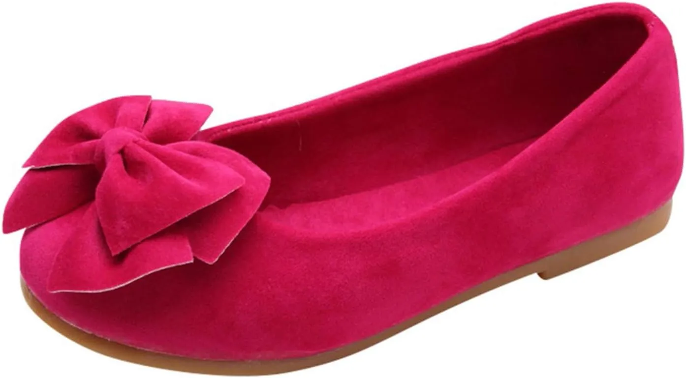 Girls Dress Shoes Toddler Cute Mary Jane Shoes Ballet Flats Flower Girl Shoes for Weeding Casual Walking Shoes