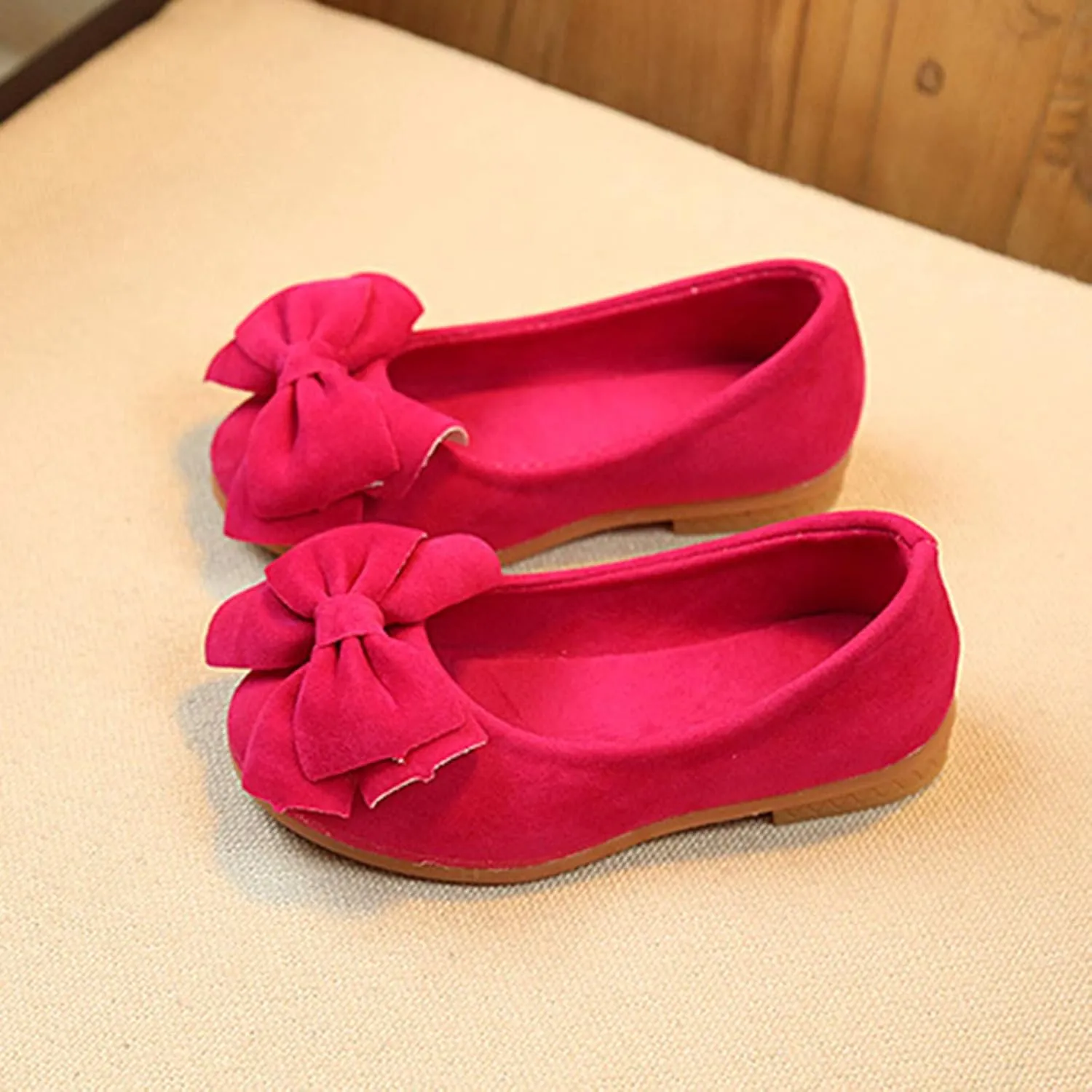 Girls Dress Shoes Toddler Cute Mary Jane Shoes Ballet Flats Flower Girl Shoes for Weeding Casual Walking Shoes