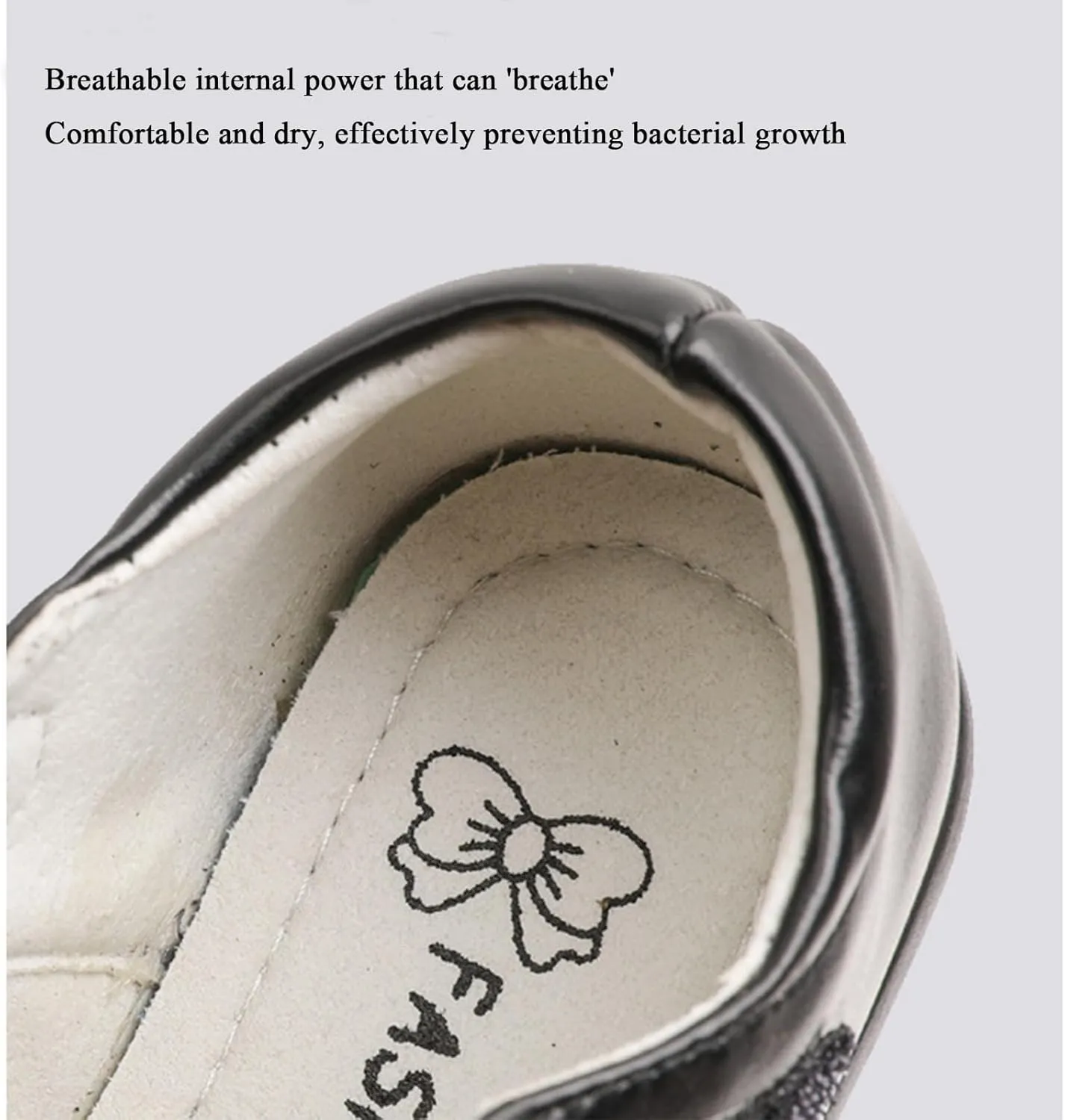 Girl's Mary Jane School Uniform Shoes Leather Ballet Flats Strap Dress Shoes for Kids Party Wedding
