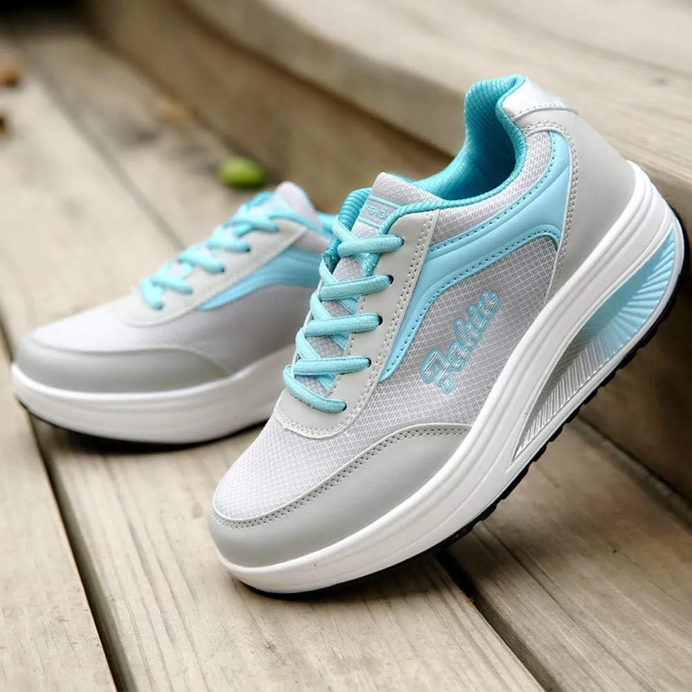 High Top Sneakers for Women Wide Width Zapatos para Mujer De Vestir Comodos Bajitos Workout Shoes for Women Gym Slip On Black Platform Sneakers for Women Zapato Ortopedico para Mujer De Vestir