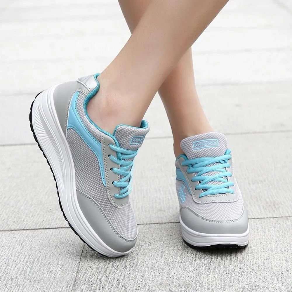 High Top Sneakers for Women Wide Width Zapatos para Mujer De Vestir Comodos Bajitos Workout Shoes for Women Gym Slip On Black Platform Sneakers for Women Zapato Ortopedico para Mujer De Vestir