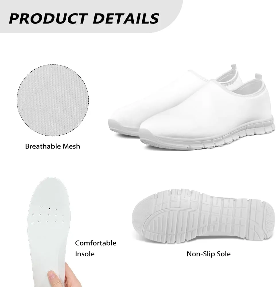 Jeiento Women's Go Walk Sneaker Slip-On Loafers Comfy Travel Jogging Shoes for Ladies Fall Shoes Thanksgiving Shoes Dressy Shoes