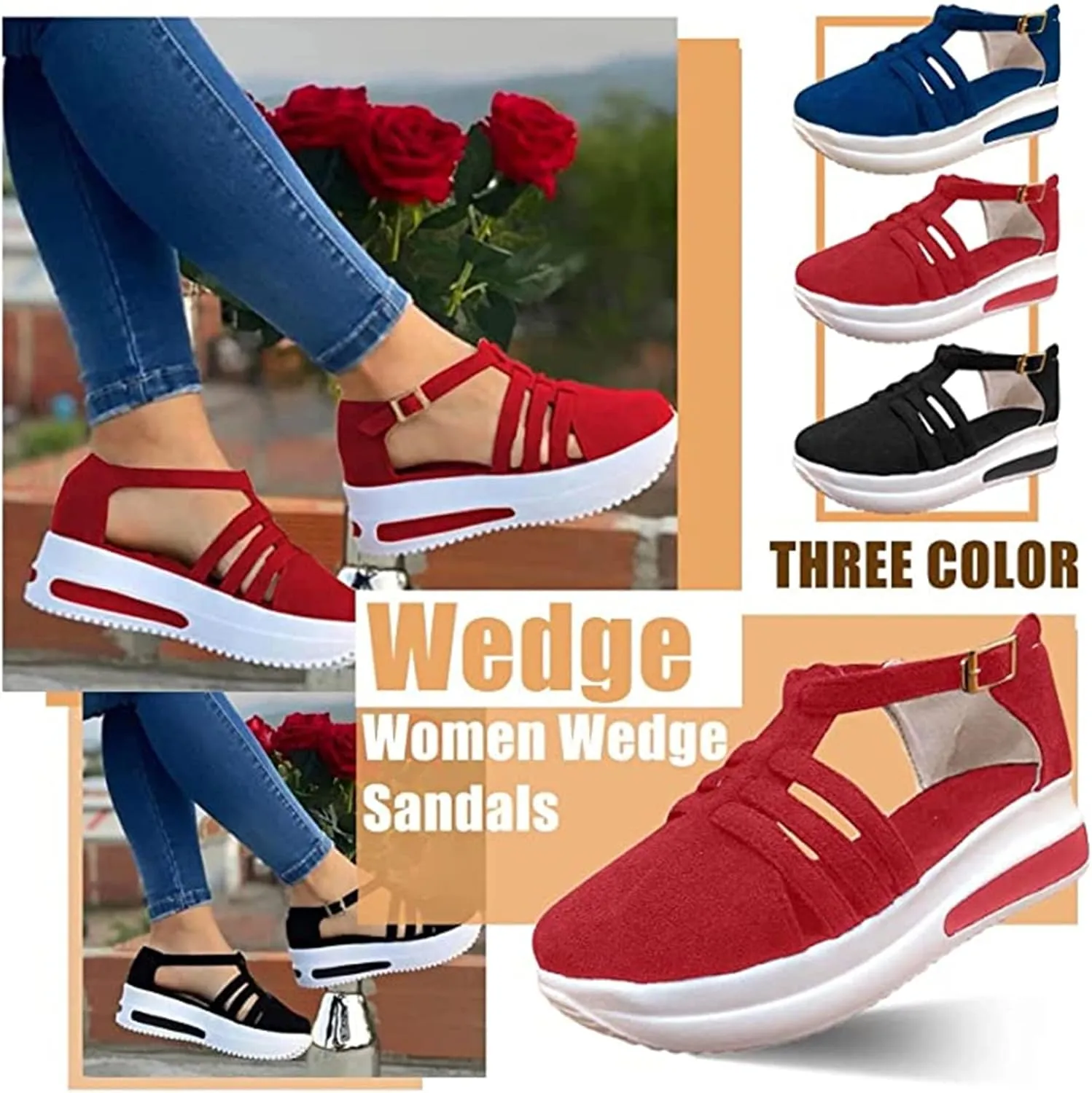 Lausiuoe Platform Sneakers For Women Fashion Classic Casual Slip On Soft Comfort Breathable Gym Running Walking Shoes