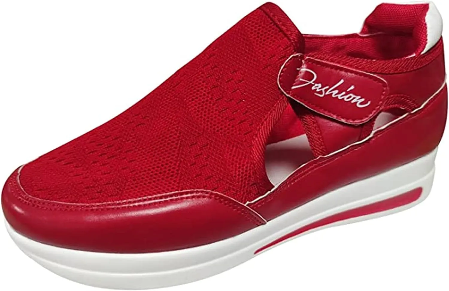 Lausiuoe Sneakers For Women Walking Shoes Comfortable Fashion Lightweight Casual Mesh Slip On Sneakers for Running Gym