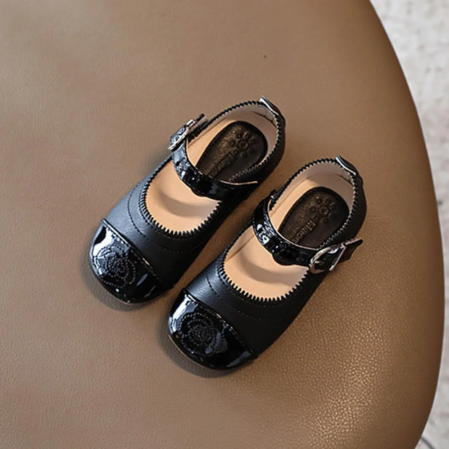 Little Girls Dress Shoes Ballerina Ballet Flat𝐬 Toddler Kids Mary Jane𝐬 for Wedding Part𝐲 Kids School Shoes