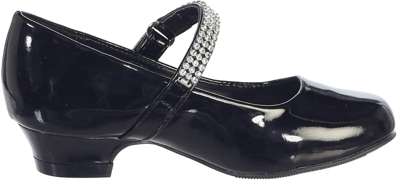 Mary Jane Shoes for Girls Dress Shoes Flower Girl Heels for Church Wedding Easter Christmas Zapatillas para Nias de Vestir