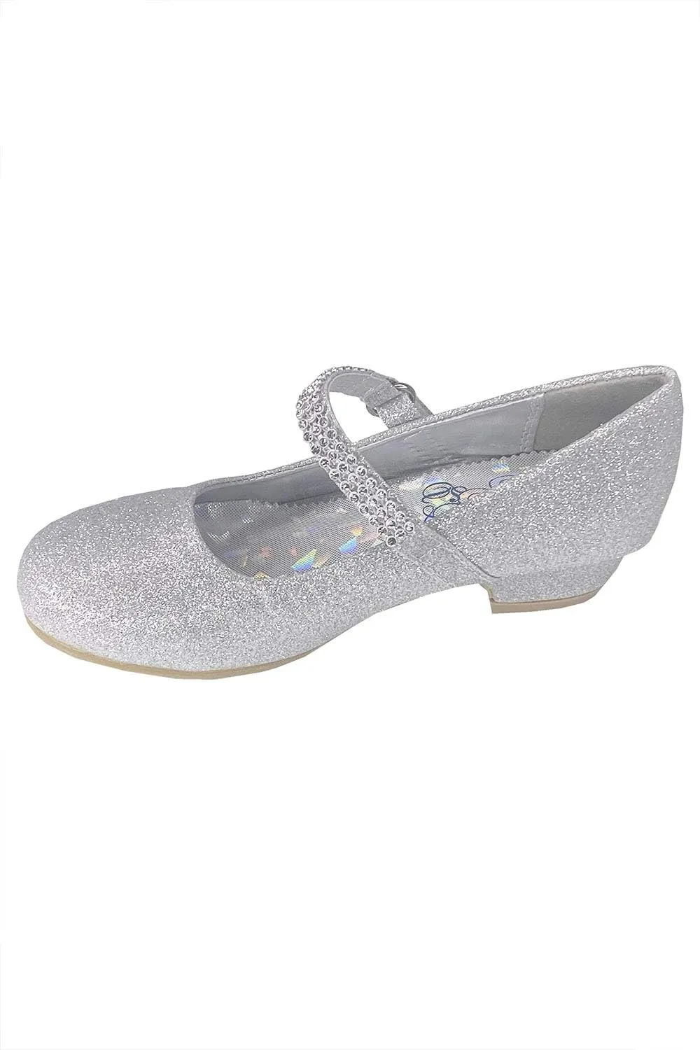 Mary Jane Shoes for Girls Dress Shoes Flower Girl Heels for Church Wedding Easter Christmas Zapatillas para Nias de Vestir