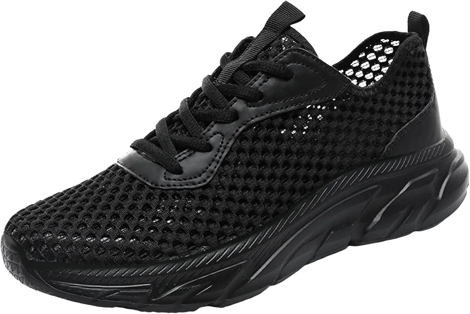 Men's Arch Support Workout Shoes Lightweight Sport Gym Jogging Walking Sneaker Men's Comfortable Diabetic Shoes