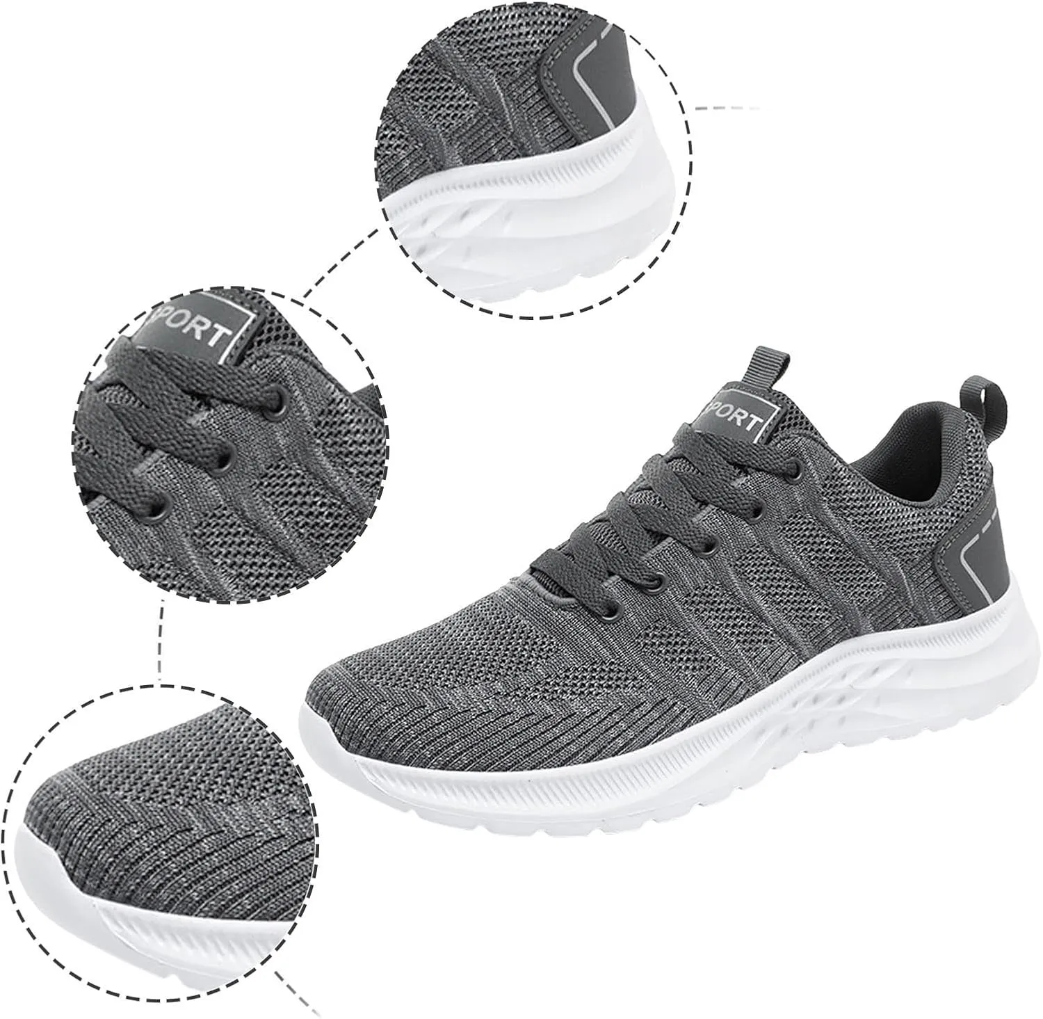 Mens Athletic Shoes Men's Sneakers Sneaker for Men Tennis Shoe for Men Breathable Sport Sneaker