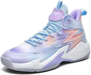 Men's Basketball Shoes are Breathable Lightweight Comfortable Non Slip Lace Up Sports Training Boots