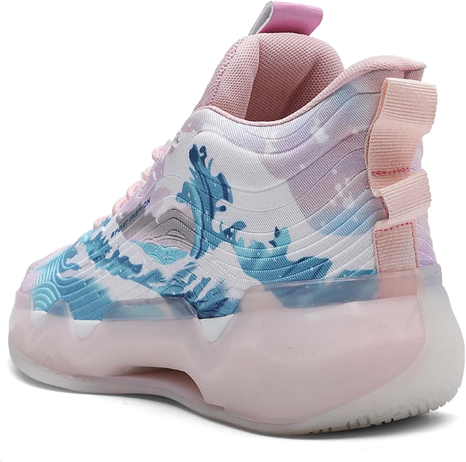 Mens Basketball Shoes Lightweight Breathable Sneakers Anti Slip Sports Shoes for Running Walking