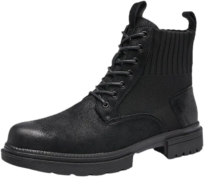Men's Breathable Business Formal Oxfords Full-Grain Leather Shoes with Climate-Control Insole Technology
