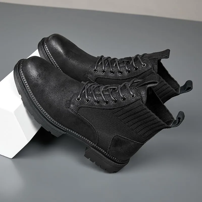 Men's Breathable Business Formal Oxfords Full-Grain Leather Shoes with Climate-Control Insole Technology