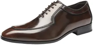Men's Contemporary Derby Dress Shoes Business-Casual Hybrid Design with Breathable Lining & Arch Support