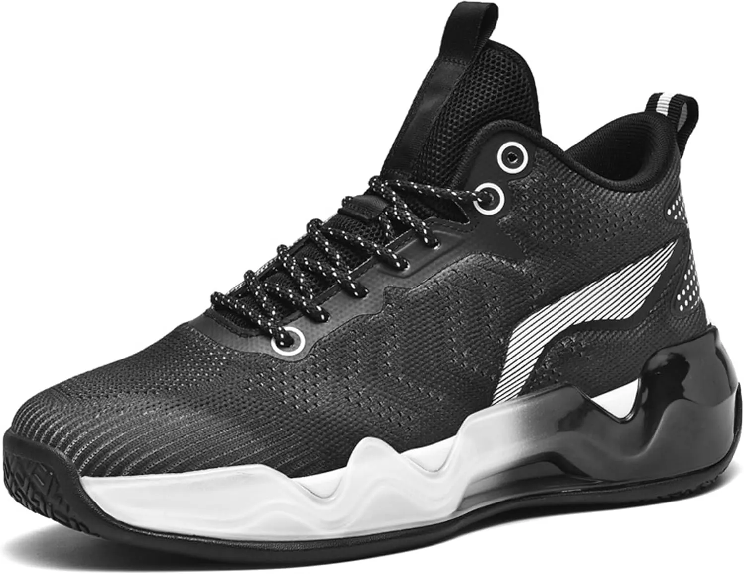 Men's Cool Colorful Breathable Mesh Basketball Shoes Comfortable Backpack Hiking Shoes