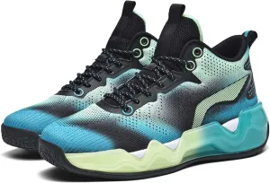 Men's Cool Colorful Breathable Mesh Basketball Shoes Comfortable Backpack Hiking Shoes