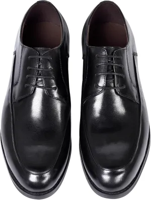 Mens Dress Shoes Formal Derby Shoes Genunie Leather Whole Cut Suit Shoes Men's Fashion Prom Wedding Business Causal Oxfords Comfortable Tuxedo Shoes for Men
