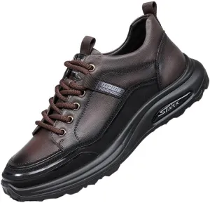 Men's Dress Sneakers Oxfords Casual Dress Lace-Up Lightweight Walking Shoes Comfortable for Work Office Dress Outdoor