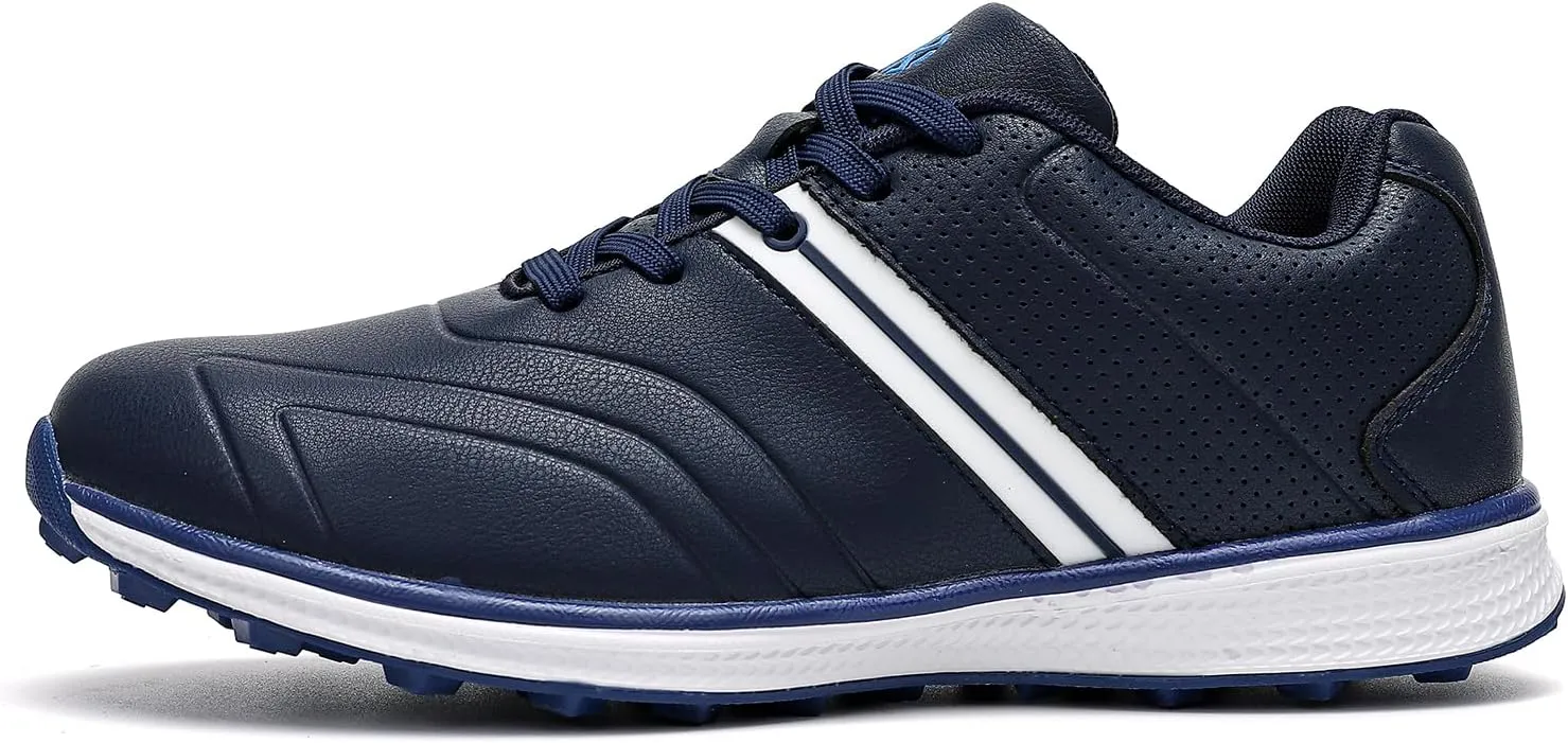 Men's Golf Shoes Professional Spikeless Golfers Training Sneakers Lightweight