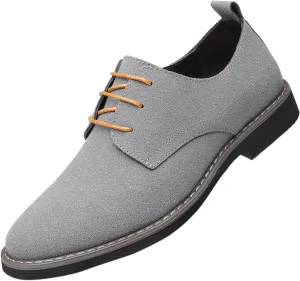 Men's Slip-On Loafer Shoes Fashion Office Dress Shoe Lace up Soft Lightweight Workout Hiking Footwear Orthopedic Flats