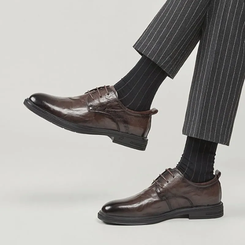 Men's Transitional Dress-Casual Shoes Oxford-Inspired Sneakers with Memory Foam & Anti-Fatigue Technology