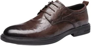 Men's Transitional Dress-Casual Shoes Oxford-Inspired Sneakers with Memory Foam & Anti-Fatigue Technology