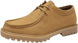 Men's Urban Professional Oxfords Textile-Mesh Hybrid Dress Shoes with Multi-Directional Cooling Vents