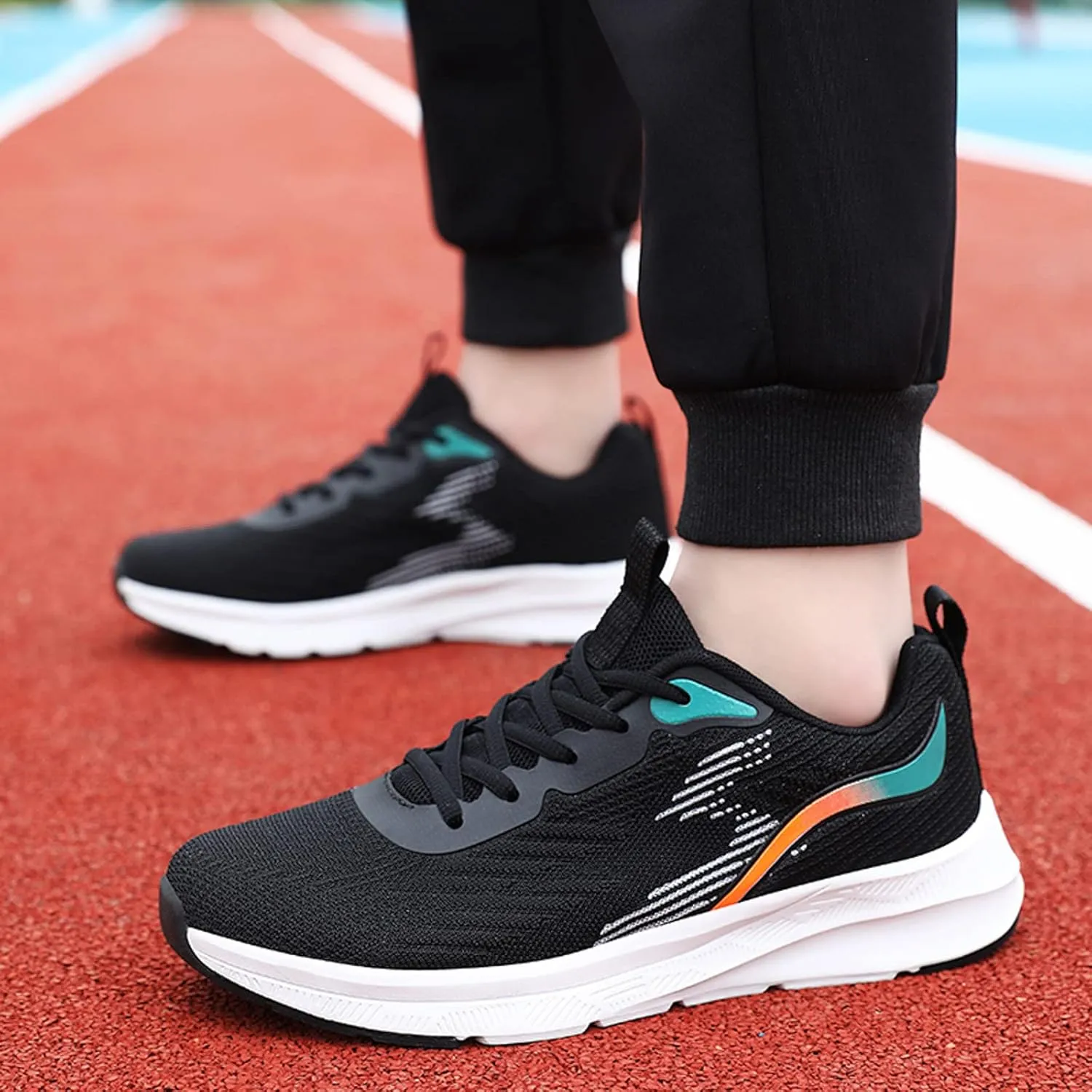 Non Slip Work Sport Shoes for Men Lightweight Breathable Walking Shoe Gym Tennis Men's Comfortable Canvas Shoes