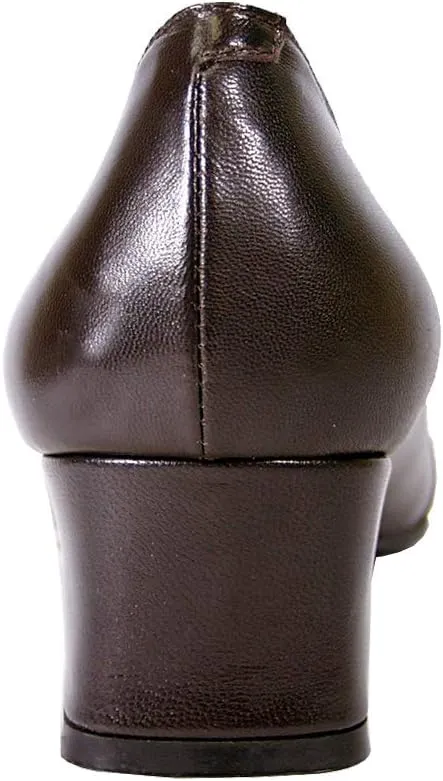 Peerage Ida Women's Wide Width Classic Comfort Leather Loafers
