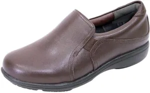 Peerage Therese Women Wide Width Comfort Leather Loafers