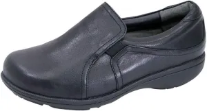 Peerage Therese Women Wide Width Comfort Leather Loafers